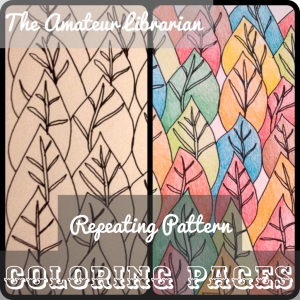 The Amateur Librarian // DIY Coloring Pages