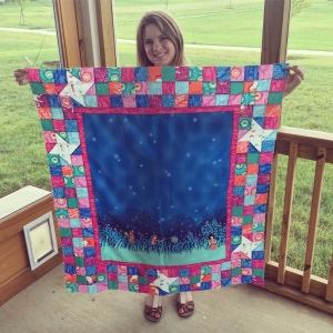 The Amateur Librarian // Firefly Baby Quilt